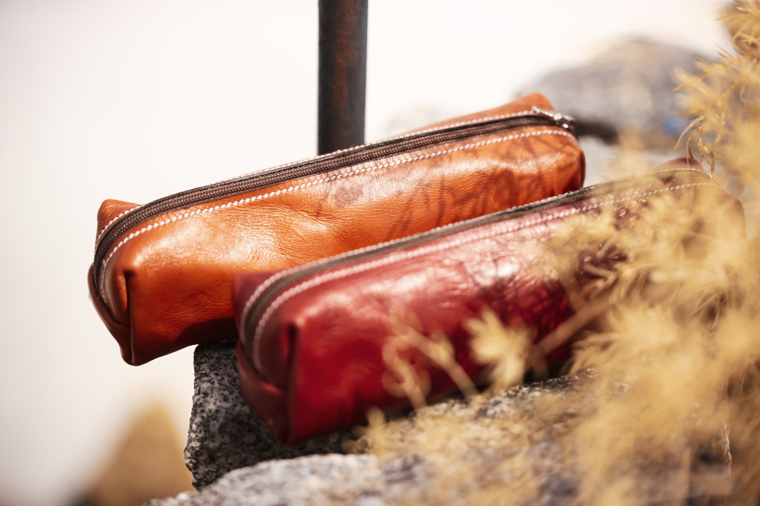 Estuche de cuero