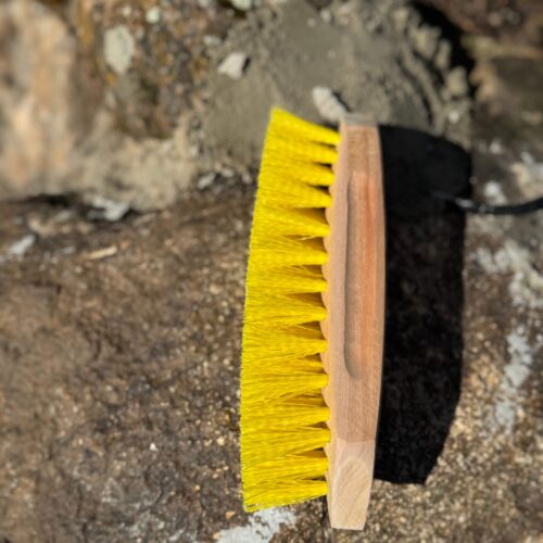 Cepillo de ganado amarillo