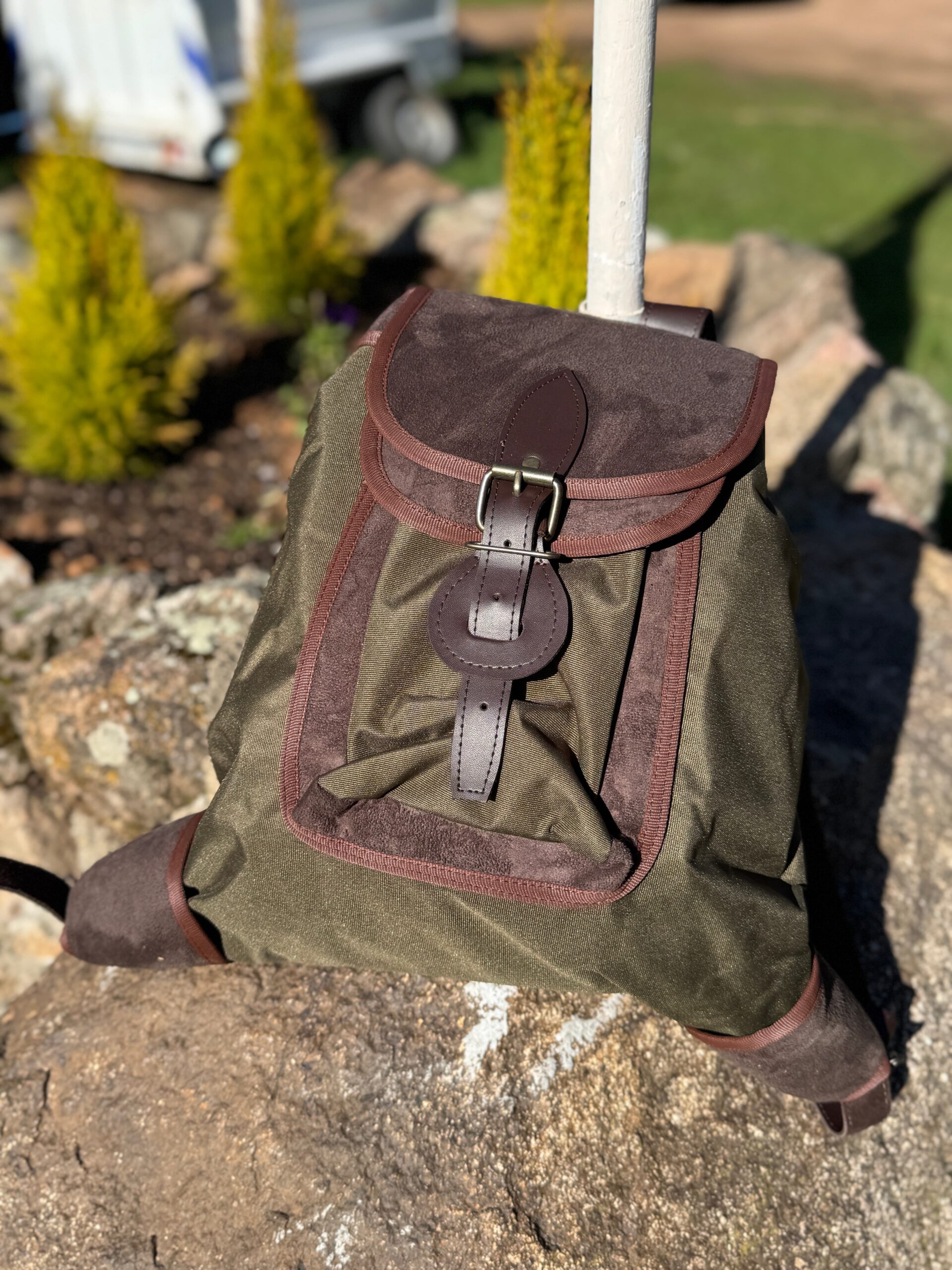 Mochila de lona