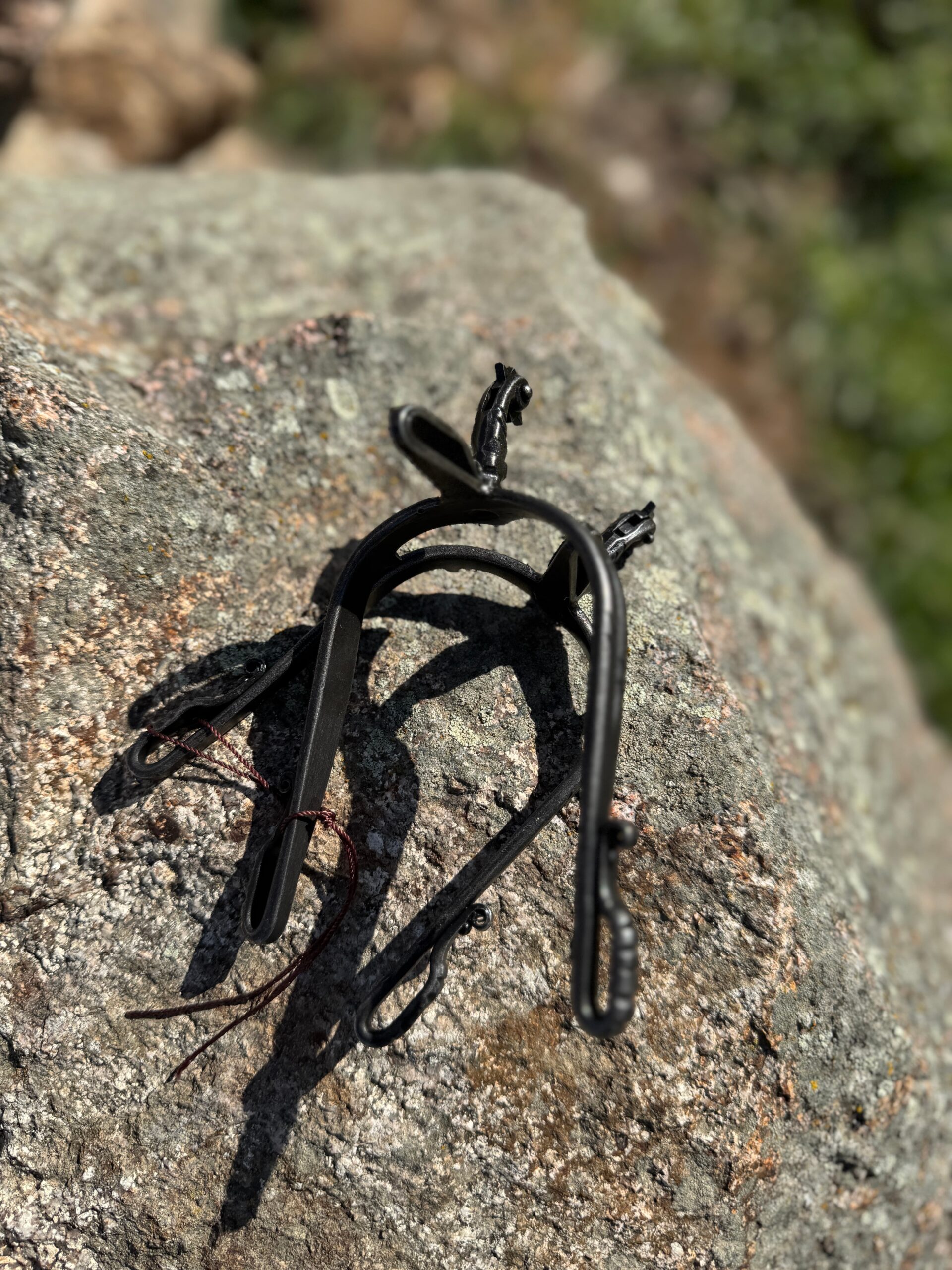 Espuelas vaqueras inox envejecido de alta calidad